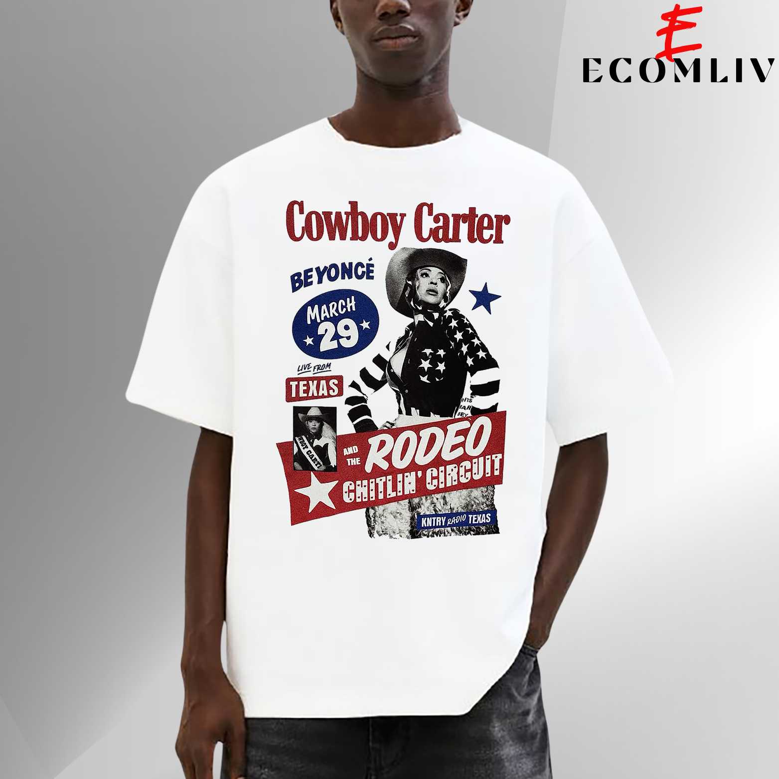 Beyoncé Cowboy Carter Album T Shirt, Unisex Country Tee